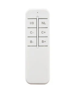 Lampadario a LED STEWARTS con telecomando con dimmer Legno di quercia Marrone chiaro