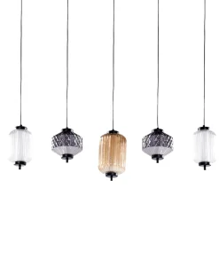 Lampadario a LED SULLANE LED Vetro Multicolore