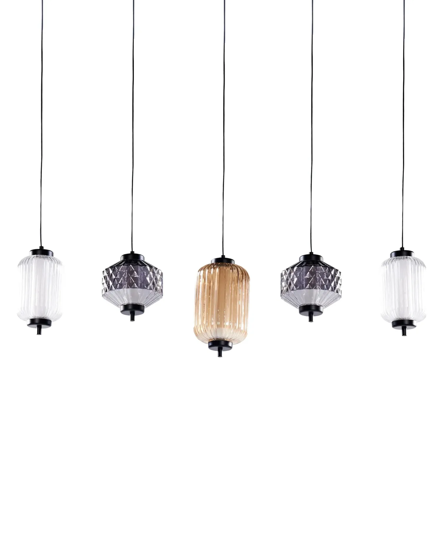 Lampadario a LED SULLANE LED Vetro Multicolore