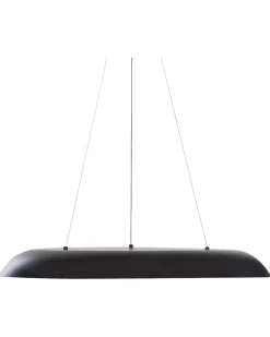 Lampadario a LED SURKO Metallo Nero
