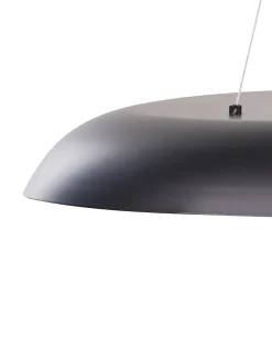 Lampadario a LED SURKO Metallo Nero