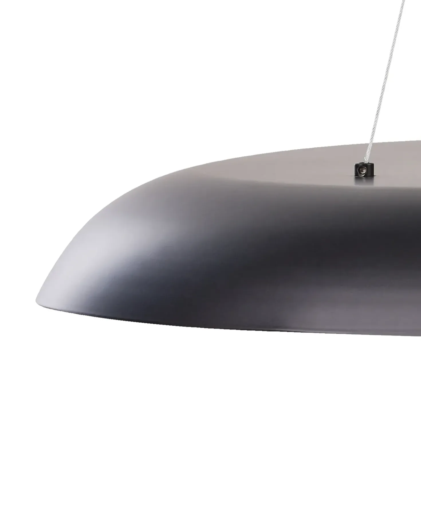 Lampadario a LED SURKO Metallo Nero