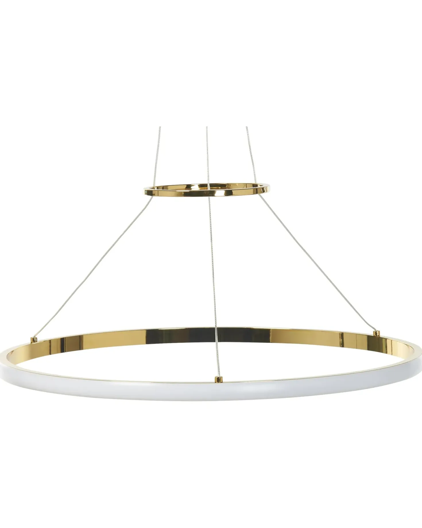 Lampadario a LED TANO Metallo Oro