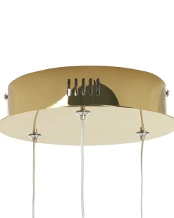 Lampadario a LED TANO Metallo Oro