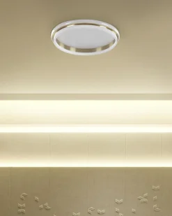 Lampadario a LED TAPING Metallo Oro
