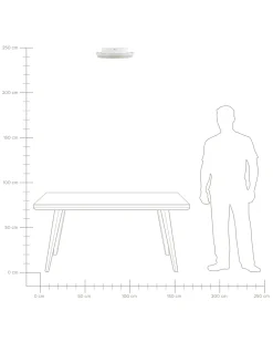 Lampadario a LED TAPING Metallo Oro