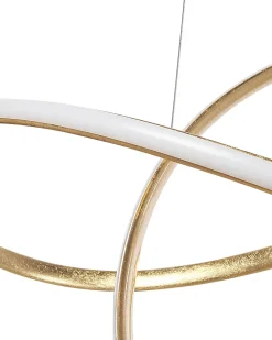 Lampadario a LED TUMEN Metallo Oro