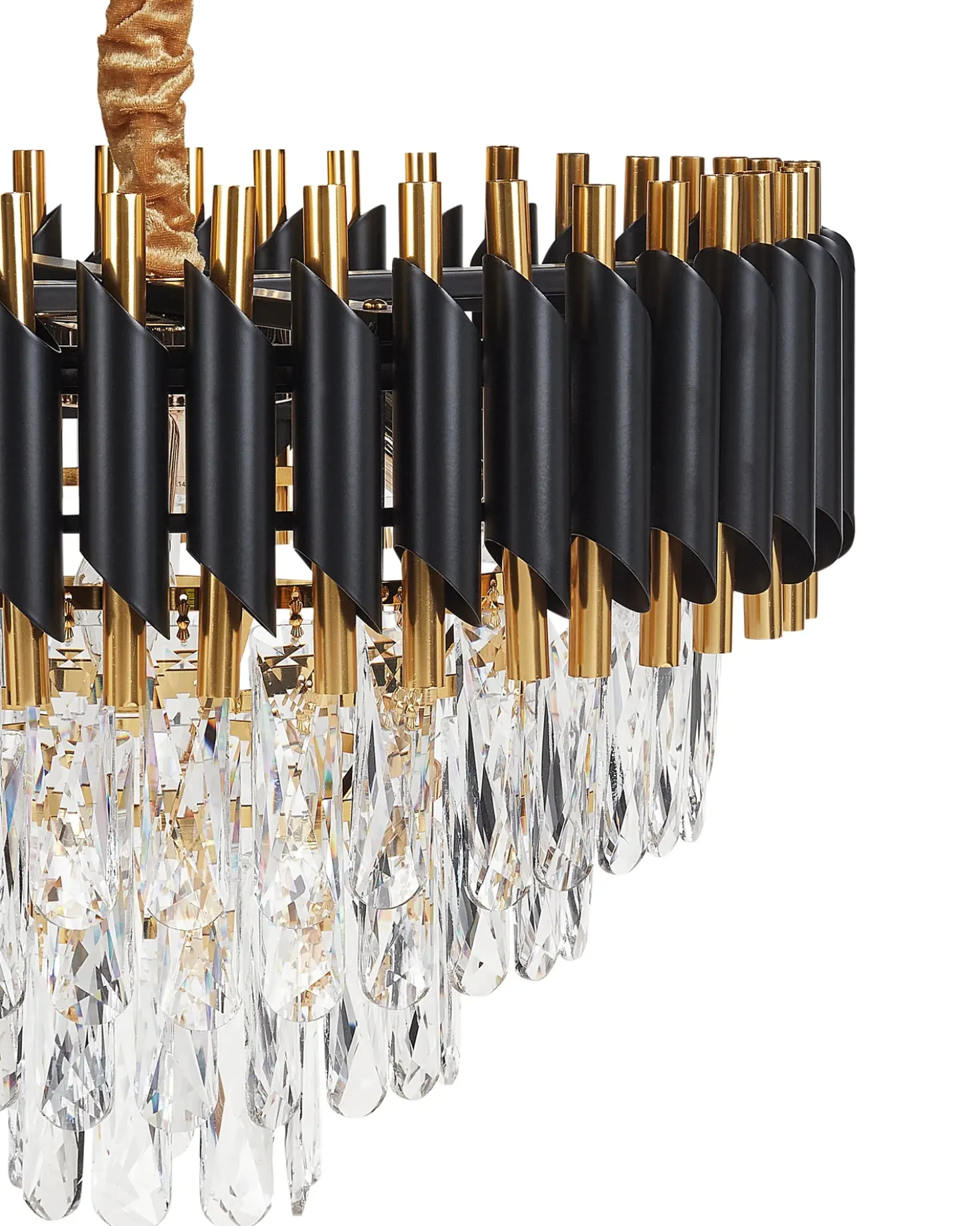Lampadario ABELLAS Metallo Oro