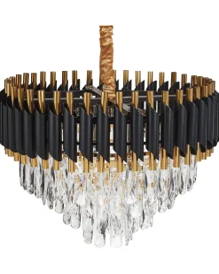Lampadario ABELLAS Metallo Oro
