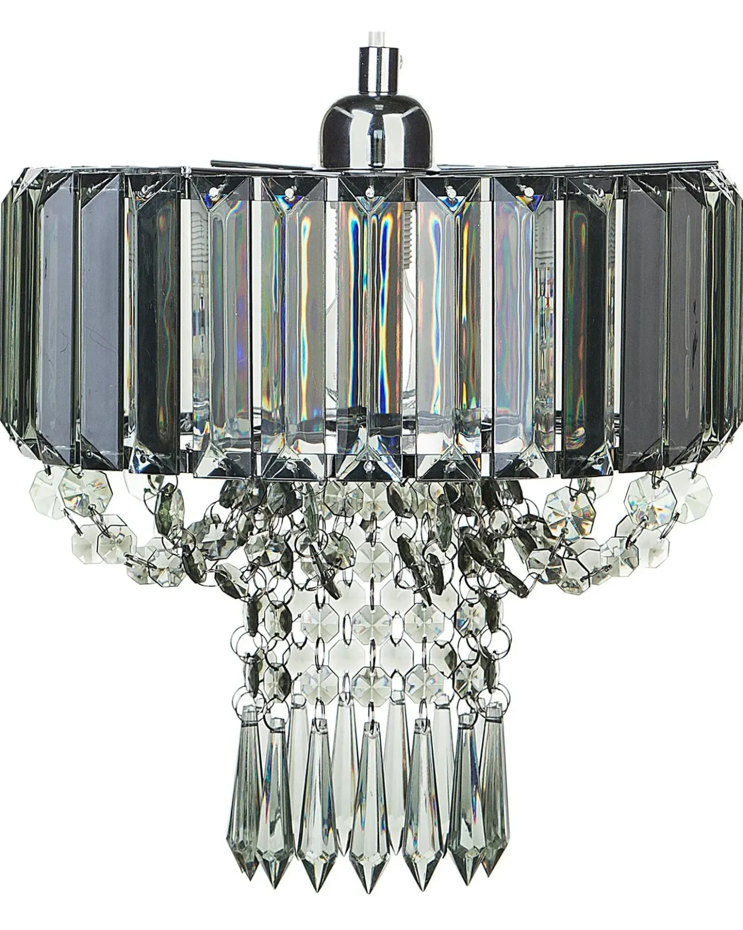 Lampadario ADORN Metallo Grigio chiaro