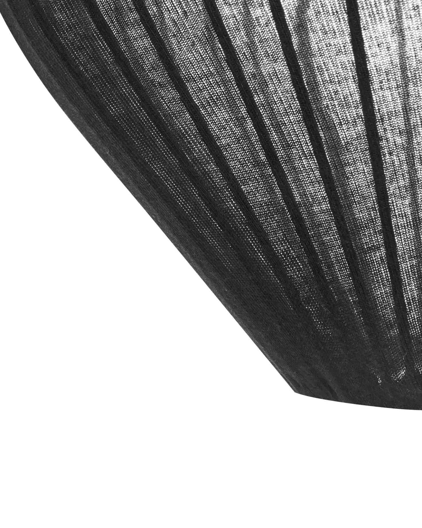 Lampadario ALME Tessuto Nero