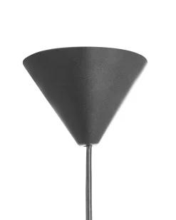 Lampadario ALME Tessuto Nero