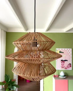 Lampadario ANDUKI Rattan Naturale