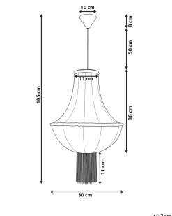 Lampadario ARAGUA Bianco