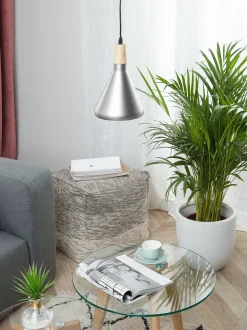 Lampadario ARDA Metallo Argento