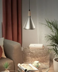 Lampadario ARDA Metallo Argento