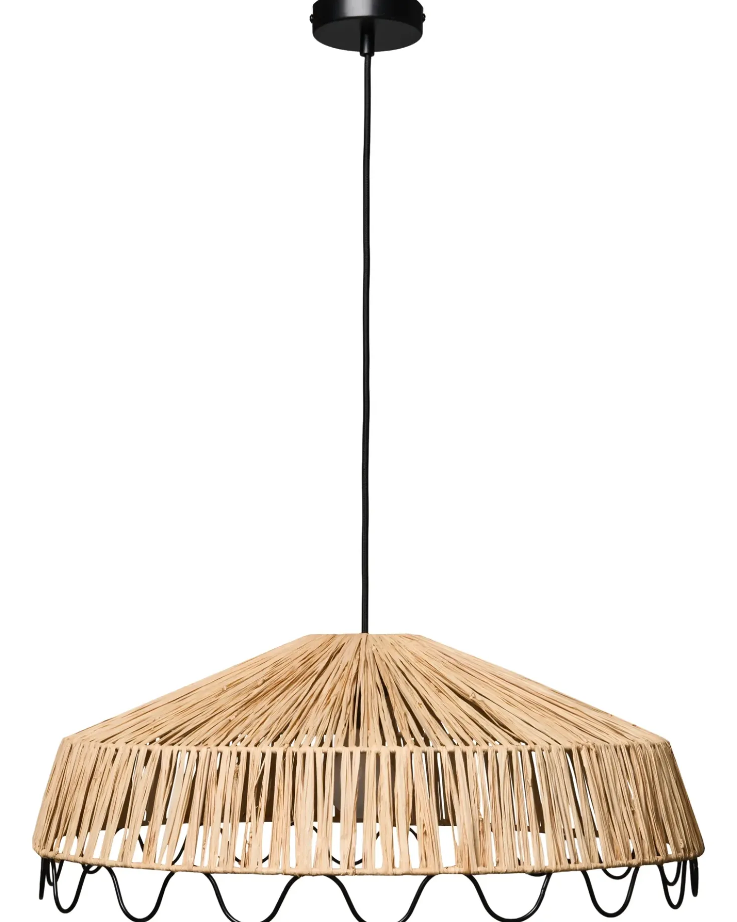 Lampadario ARENAL Vimini Naturale