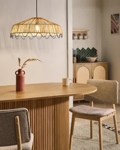Lampadario ARENAL Vimini Naturale