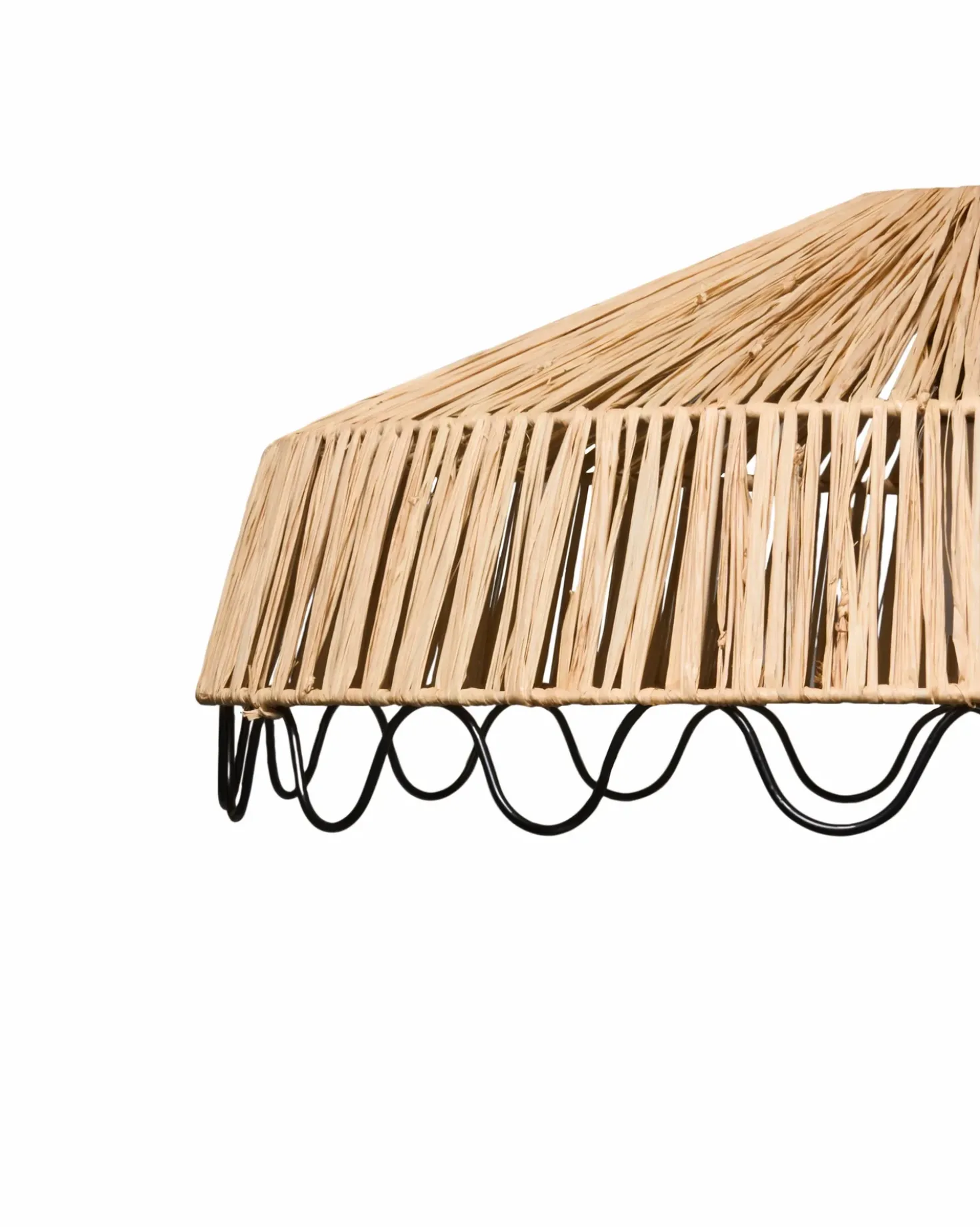 Lampadario ARENAL Vimini Naturale