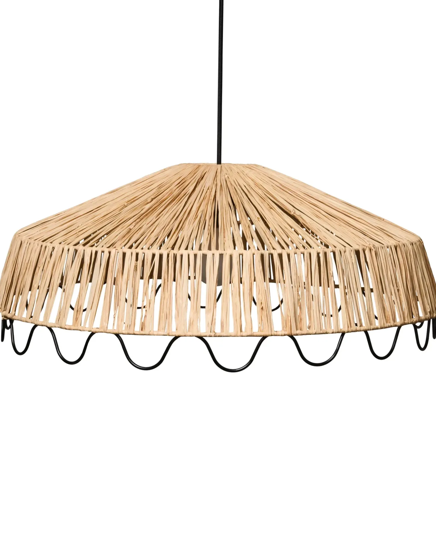 Lampadario ARENAL Vimini Naturale