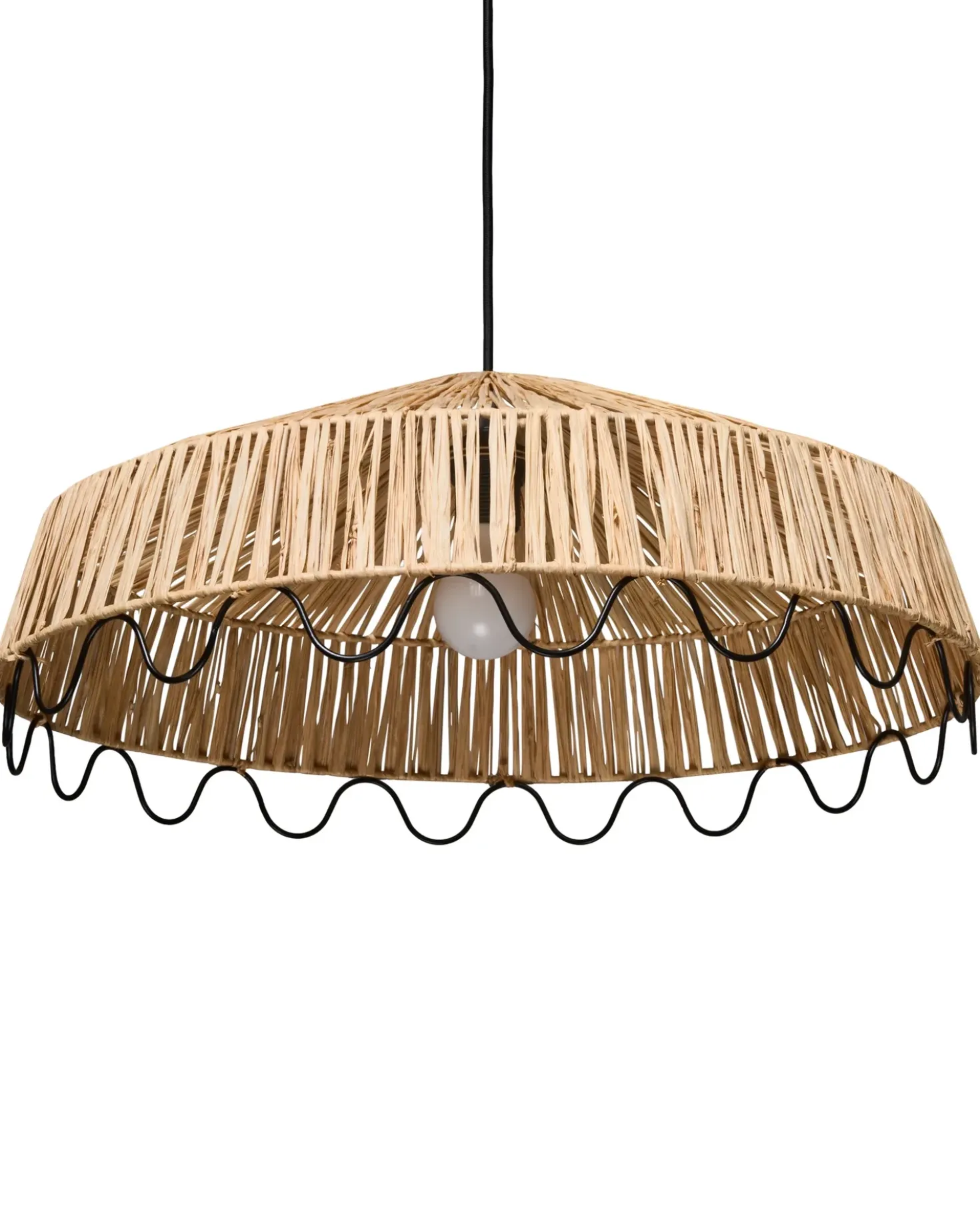 Lampadario ARENAL Vimini Naturale