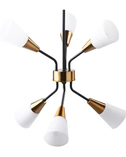Lampadario AROYO Vetro Bianco