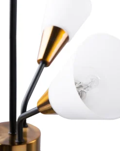 Lampadario AROYO Vetro Bianco