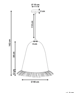 Lampadario ARYS Giacinto d'acqua Naturale