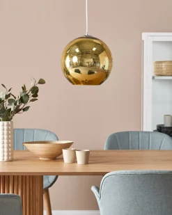 Lampadario ASARO Vetro Oro