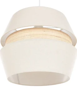 Lampadario ATOYAC Lino sintetico Beige
