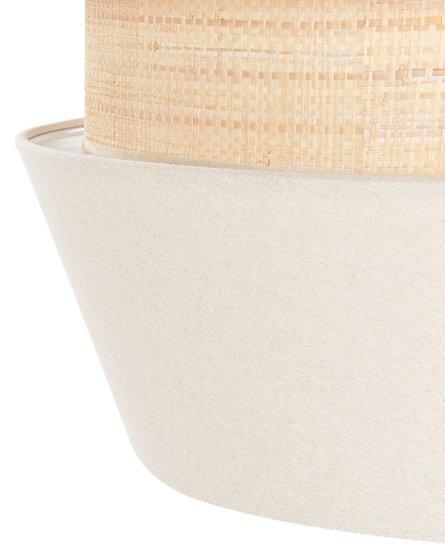Lampadario ATOYAC Lino sintetico Beige
