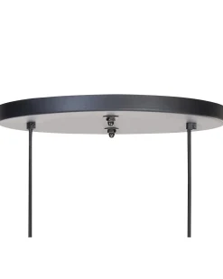 Lampadario BAGMATI Legno di mango Nero