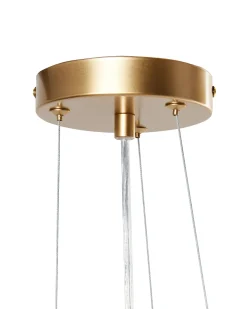 Lampadario BAIROA Metallo Oro