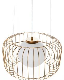 Lampadario BAIROA Metallo Oro