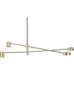 Lampadario BANDON Metallo Oro