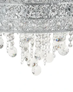 Lampadario BARBEIRA Cristallo Argento