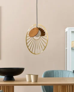 Lampadario BARGO Metallo Oro