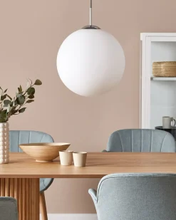 Lampadario BARROW Vetro Bianco