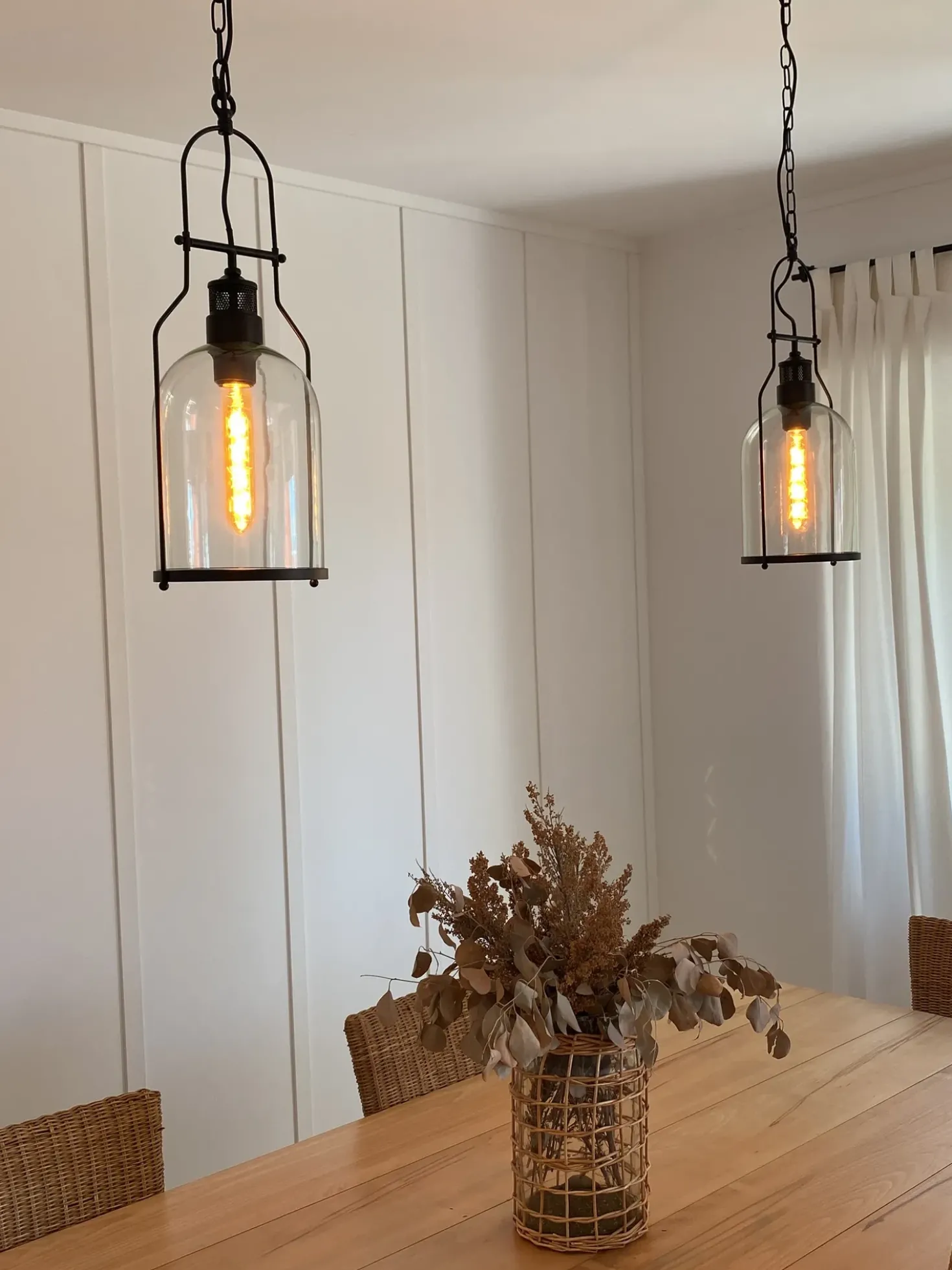 Lampadario BASHILO Metallo Nero