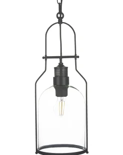 Lampadario BASHILO Metallo Nero