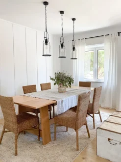 Lampadario BASHILO Metallo Nero