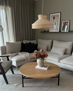 Lampadario BATALI Rattan Beige