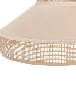 Lampadario BATALI Rattan Beige