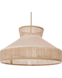 Lampadario BATALI Rattan Beige