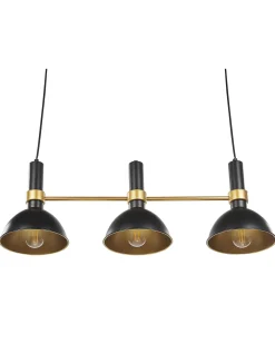 Lampadario BELES Metallo Nero