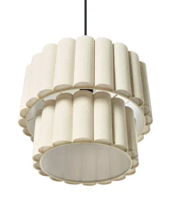 Lampadario BELESSA Lino Beige chiaro