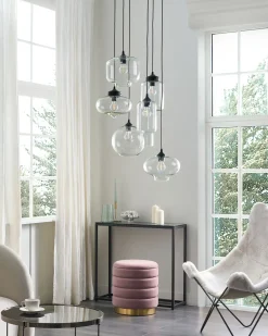 Lampadario BEMBOKA Vetro Trasparente