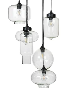 Lampadario BEMBOKA Vetro Trasparente