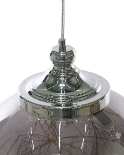 Lampadario BENI Vetro Argento