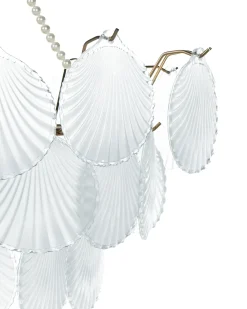 Lampadario BIGOTE Vetro Ottone